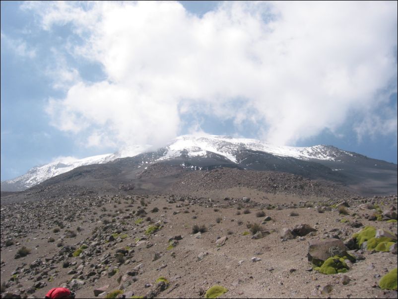 Misti 04 More clouds on summit Misti 04 More clouds on summit